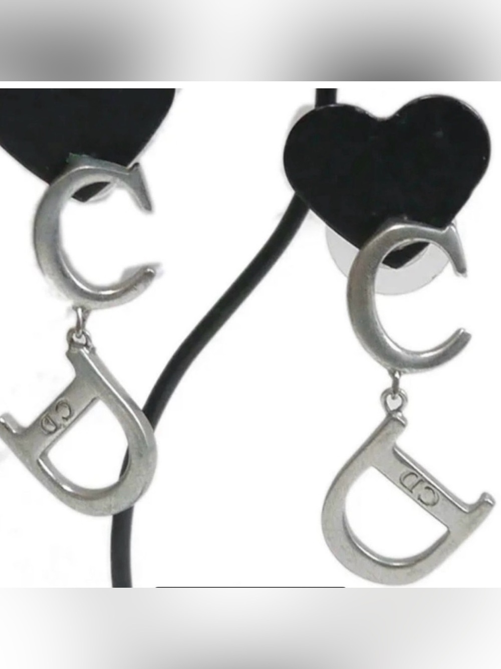 Dior CD Letters Clip On Earring